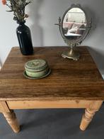 Bijzettafel antiek, Huis en Inrichting, 50 tot 100 cm, Rond, Ophalen of Verzenden, Zo goed als nieuw