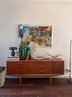 Vintage Jentqiue Dressior 1960s 180cm, Huis en Inrichting, Ophalen, Vintage, 1960s, 1970s , hout,, Gebruikt, Met deur(en)