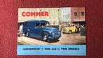 Commer brochure, Gelezen, Ophalen of Verzenden