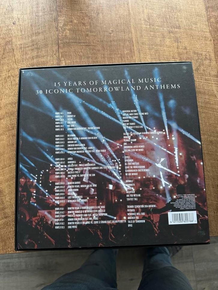 Tomorrowland LP Boxset - Nieuw & Exclusief!, Tickets en Kaartjes, Evenementen en Festivals