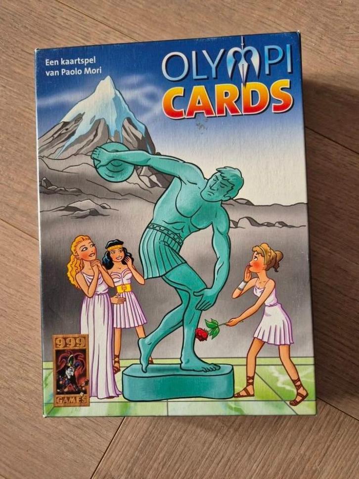 Olympicards - Kaartspel, Hobby en Vrije tijd, Gezelschapsspellen | Kaartspellen, Zo goed als nieuw, Ophalen of Verzenden