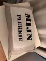 Mijn Plekkie Kussen - Beige, Ophalen of Verzenden, Zo goed als nieuw, Beige, Rechthoekig