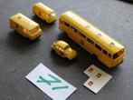 N-spoor: set 71: Wiking, post set, 1 bus, 2 busjes & 1 kever, Overige merken, Gelijkstroom of Wisselstroom, Wagon, Ophalen of Verzenden