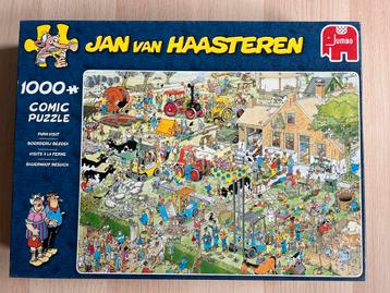 Jan van Haasteren puzzel - Boerderij bezoek (1000 stukjes) beschikbaar voor biedingen