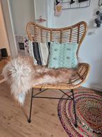 Rotan stoel in goede staat, Gebruikt, Bruin, Vintage, Ophalen of Verzenden