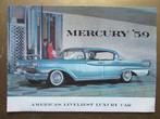 1959 MERCURY zeer grote prestige brochure, Engels, Ophalen of Verzenden, Zo goed als nieuw, Overige merken