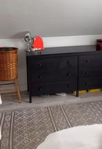 IKEA Koppang ladekast 6 lades zwartbruin tv meubel, Huis en Inrichting, Ophalen, Zo goed als nieuw, 25 tot 50 cm