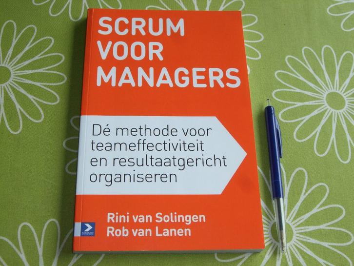 Scrum voor managers - Rini van Solingen, Boeken, Overige Boeken, Zo goed als nieuw, Ophalen of Verzenden