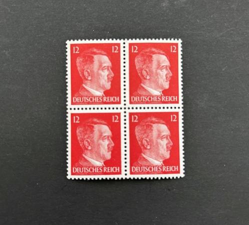 Duitse postzegels 1942 - Adolf Hitler 12 Pfennig, Postzegels en Munten, Postzegels | Europa | Duitsland, Postfris, Duitse Keizerrijk