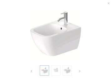 Duravit bidet - Happy D2 art.nr. 225815 - geen kraan beschikbaar voor biedingen