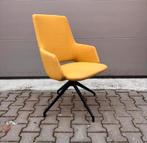 Artifort Jima Highback draaibare fauteuil geel, Ophalen, Luxe design, Minder dan 75 cm, Zo goed als nieuw