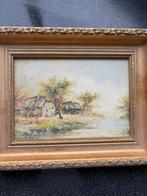 Olieverf schilderijtjes van de Hoeven, Ophalen of Verzenden