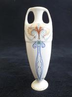 Arnhem vaas, lineaire florale decoratie Klaas Vet 19 cm., Verzenden