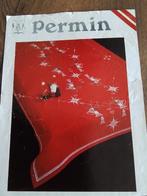 Borduurpatroon kersttafelkleed, klokjes, Hobby en Vrije tijd, Borduren en Borduurmachines, Ophalen of Verzenden, Zo goed als nieuw