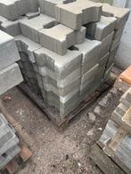 Nieuwe H-klinkers beton grijs - 8m2, Tuin en Terras, Klinkers, Nieuw, Beton, 5 tot 10 m²