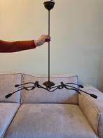 Landelijke gekruld Kriscross metalen hanglamp roestbruin, Huis en Inrichting, Lampen | Hanglampen, Ophalen, Zo goed als nieuw