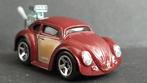 Volkswagen VW bug tooned red 1:64 3inch Hotwheels Pol, Hobby en Vrije tijd, Modelauto's | Overige schalen, Ophalen of Verzenden