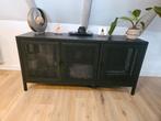 Dressoir zwart Alain, Huis en Inrichting, Ophalen, 100 tot 150 cm, 50 tot 75 cm, Zo goed als nieuw
