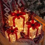 Set van 3 Verlichte Cadeaudozen – Kerstverlichting, Diversen, Kerst, Verzenden, Nieuw
