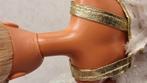 Barbie mattel 1976 hoofd 1966 lijfje glitterhaar roze haar., Verzamelen, Ophalen of Verzenden, Gebruikt, Pop