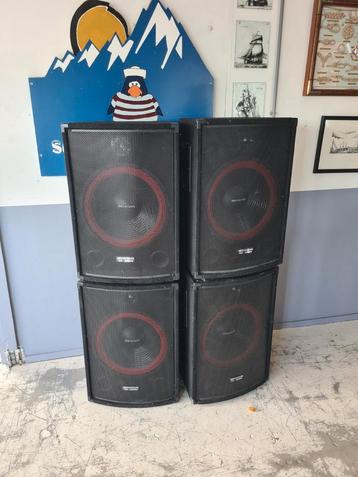 JB systems tsx series 12 inch (4 stuks) beschikbaar voor biedingen