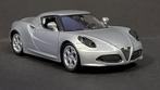 Alfa Romeo 4C Zilver 1:36 Welly Pol, Nieuw, Ophalen of Verzenden, Auto