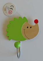 Kapstokje met 1 haak, voor kinderkamer, egeltje, nieuw, Ophalen of Verzenden, Nieuw, Kapstokje