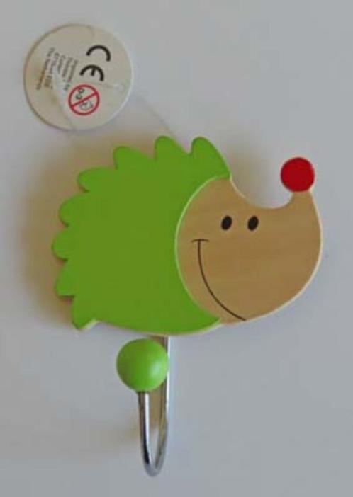Kapstokje met 1 haak, voor kinderkamer, egeltje, nieuw, Kinderen en Baby's, Kinderkamer | Inrichting en Decoratie, Nieuw, Kapstokje