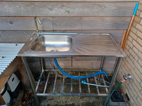 Buitenkeuken, aanrecht, campingkeuken, Tuin en Terras, Buitenkeukens, Zo goed als nieuw, Ophalen