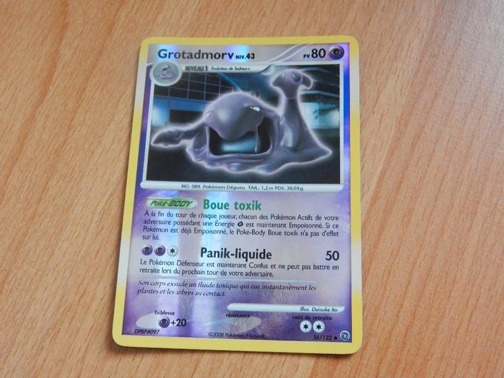Muk (Franse) Reverse kaart: D&P - Secret Wonders, 56/132., Hobby en Vrije tijd, Verzamelkaartspellen | Pokémon, Zo goed als nieuw