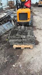 Grindplaten zware kwaliteit +- 14m2, Tuin en Terras, Ophalen of Verzenden, Zo goed als nieuw