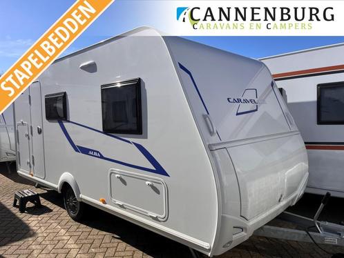 Caravelair Alba 466 Pack Ambition, Caravans en Kamperen, Caravans, tot en met 6, 750 - 1000 kg, Treinzit, Caravelair, Dwarsbed