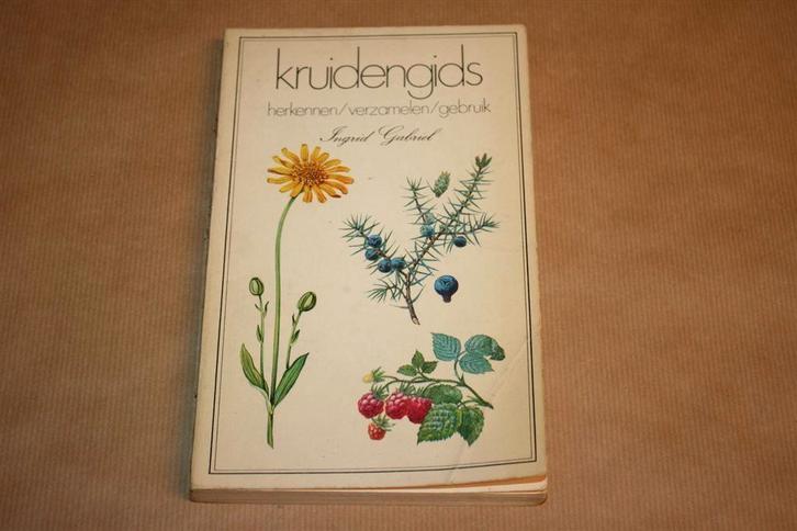 Kruidengids - Herkennen-verzamelen-gebruik, Boeken, Natuur, Gelezen, Bloemen, Planten en Bomen, Ophalen of Verzenden
