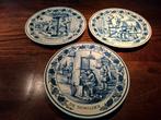 Delfts Blauw Decoratieve Borden - Ambachten, Antiek en Kunst, Ophalen