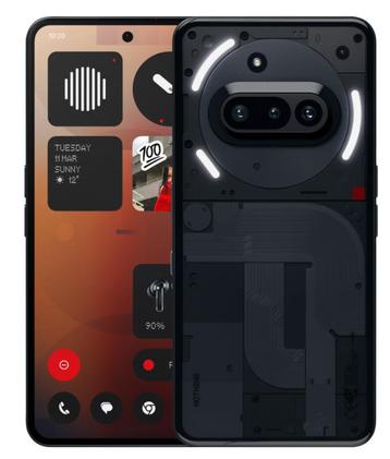 Nothing Phone (3a) 128GB Zwart 5G beschikbaar voor biedingen