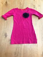 Mt 98 / 104 Waaaw jurkje m extra bloem - 3/4 mouw, Ophalen of Verzenden, Zo goed als nieuw, Meisje, Jurk of Rok