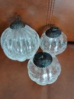 3 glazen qracuele heksenballen .3maten 1koop, Diversen, Kerst, Ophalen