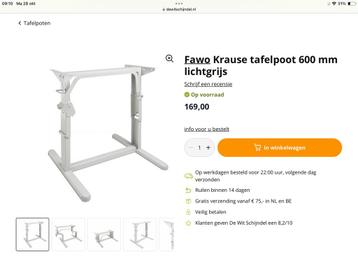 Camper caravan verstelbare tafel. Nieuw!  beschikbaar voor biedingen