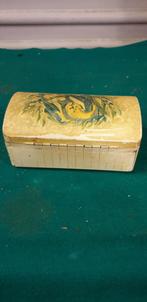 blik vintage met vogels, Verzamelen, Blikken, Ophalen of Verzenden