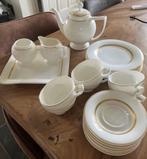 ontbijtservies 6p Bone China Hutschenreuther, Antiek en Kunst, Antiek | Servies compleet, Ophalen of Verzenden