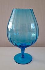 MCM vintage jaren 60 Empoli turquoise vaas, Ophalen of Verzenden