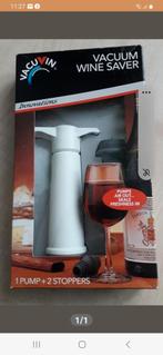 Nieuwe vacuvinset pomp plus 2 doppen, Ophalen of Verzenden, Zo goed als nieuw