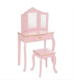 Leuke roze kaptafel meisje, Ophalen