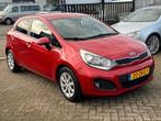 Kia Rio 1.2 CVVT Plus Pack Airco|APK|Dealer onderh., Auto's, Kia, Euro 5, Gebruikt, Zwart, 4 cilinders