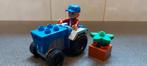 Duplo blauwe tractor 4969, Duplo, Ophalen of Verzenden