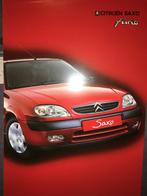 8x Citroën Saxo brochures folders GB DE CH Electrique  Forte, Ophalen of Verzenden, Zo goed als nieuw, Citroën