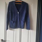 Mooi blauw vestje met glitters maat 38 van madeleine, Kleding | Dames, Blauw, Zo goed als nieuw, Madeleine, Ophalen