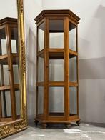 Vitrinekast teak vintage landelijk, Ophalen