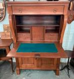 Kast antieke Hollandse eiken secretaire schrijfbureau, Huis en Inrichting, Kasten | Secretaires, Ophalen of Verzenden