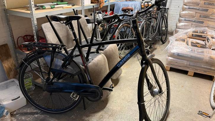 Gazelle chamonix c8 maat 57, Fietsen en Brommers, Fietsen | Tandems, Zo goed als nieuw, Minder dan 10 versnellingen, 57 tot 61 cm